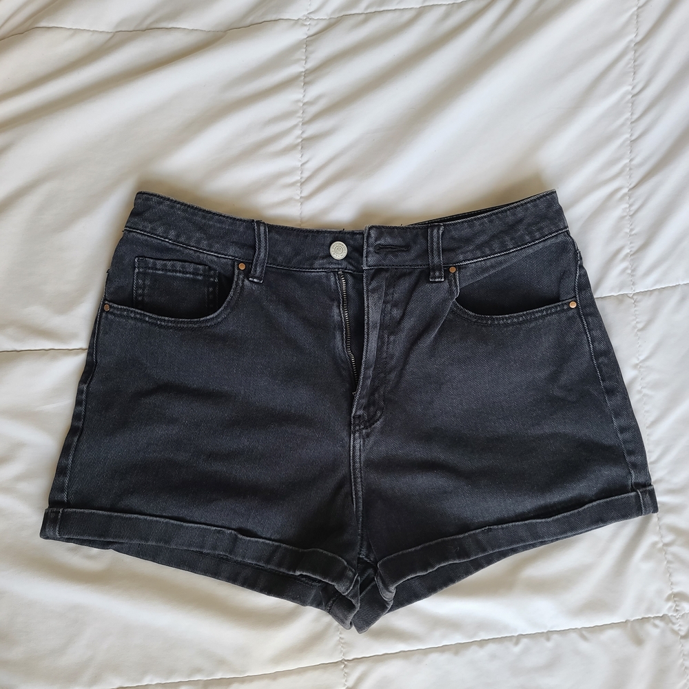 PacSun Black Denim Shorts